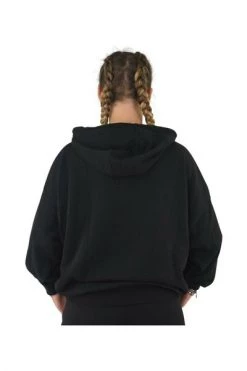 Adidas Hoodies & Sweatvesten Hooded Sweatshirt With Oversize Model And Embroidered Logo On The Front Black -Adidas Verkoopwinkel 01659efe4795492d62ed9cef3f8b5e58