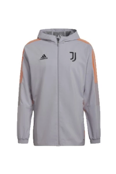 Adidas Trainingspakken Juventus Hooded Trainingspak Full Zip Senior 2021-2022 Gray 3 Adidas Trainingspakken Juventus Hooded Trainingspak Full Zip Senior 2021-2022 Gray