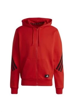 Adidas Hoodies & Sweatvesten Zip-throughs Red -Adidas Verkoopwinkel 028e62f363baa0d756846d93b65b0280