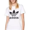 Adidas T-shirts Iconic Stretch T-shirt White -Adidas Verkoopwinkel 053e8a4ede9ec7513555c53129002765