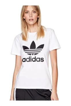 Adidas T-shirts Iconic Stretch T-shirt White