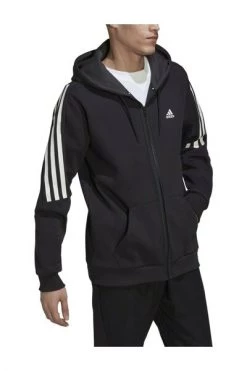 Adidas Hoodies & Sweatvesten Future Icons 3-stripes Full-zip Hoodie Black -Adidas Verkoopwinkel 0ad3892981516d759818ad88cc32969f
