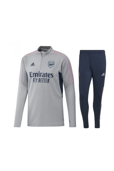 Adidas Trainingspakken Arsenal Trainingspak Senior 2022-2023 Gray 4 Adidas Trainingspakken Arsenal Trainingspak Senior 2022-2023 Gray - Afbeelding 2