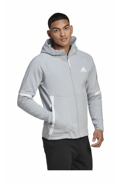 Adidas Zomerjassen Light Jackets Gray 4 Adidas Zomerjassen Light Jackets Gray - Afbeelding 2
