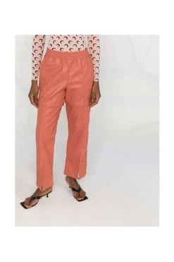 Adidas Leren Broeken HF2018 Pants Orange