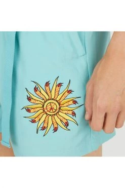 Adidas Korte Broeken Graphic Print Track Shorts Blue -Adidas Verkoopwinkel 152d099d0e52e0a271c20cb2023faff4