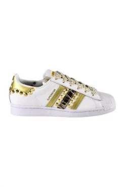 Adidas Customized Superstar Sneakers White