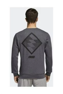 Adidas Trainingspakken Duitsland Crewneck Trainingspak Senior Gray