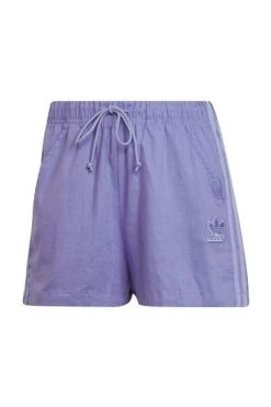 Adidas Korte Broeken Linen Shorts Purple