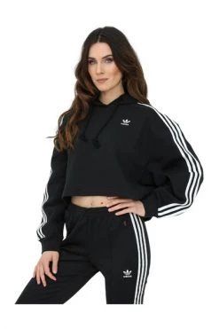 Adidas Hoodies & Sweatvesten Sweaters Black -Adidas Verkoopwinkel 1891d4e8225390376dca486ecf752771