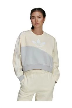 Adidas Hoodies & Sweatvesten Sweatshirt Beige -Adidas Verkoopwinkel 194ec6f651c6394a1d0d0bf121c38db3