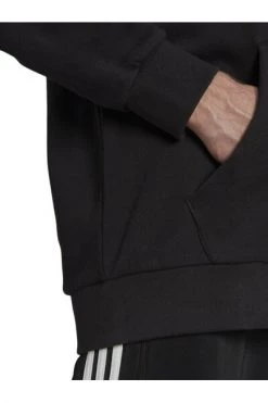 Adidas Sweaters Hooded Sweatshirt With Circular Logo Embroidery On The Heart Side Black -Adidas Verkoopwinkel 1d349d292a620c3d4483a3a18455257c