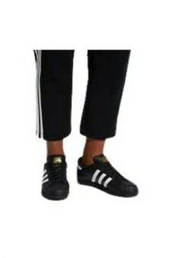 Adidas Superstar Foundation Nero Strisce Bianche 2015 Sneakers Black