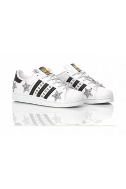 Adidas Customized Superstar Sneakers White