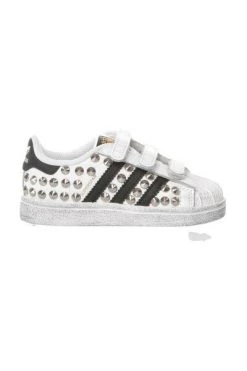 Adidas Customized Sneakers BZ0418 237 SUPERSTAR BABY LONDON White