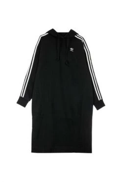 Adidas Casual Jurken Hoodie Dress Black