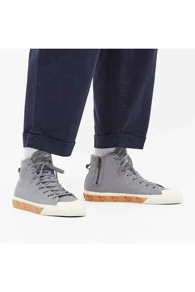 Adidas Nizza Hi Sneakers Gray 7 Adidas Nizza Hi Sneakers Gray - Afbeelding 5