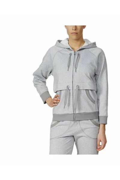 Adidas Hoodies & Sweatvesten HOODIE AX7092 XS Gray 7 Adidas Hoodies & Sweatvesten HOODIE AX7092 XS Gray - Afbeelding 5