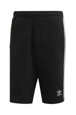 Adidas Sportkleding & Sportschoenen 3 STRIPE SHORTS Black