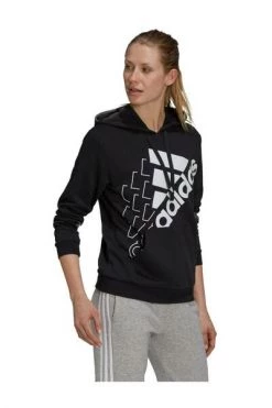 Adidas Hoodies & Sweatvesten SLANTED Sweatshirt Black