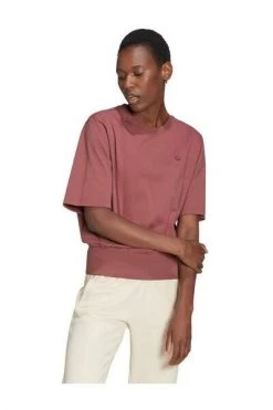 Adidas T-shirts Camiseta Oversize Pink