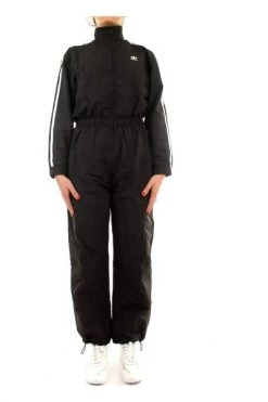 Adidas Jumpsuits & Tuinbroeken Boiler Suit Black -Adidas Verkoopwinkel 38b385f3a6fc009c62717c64331f408b