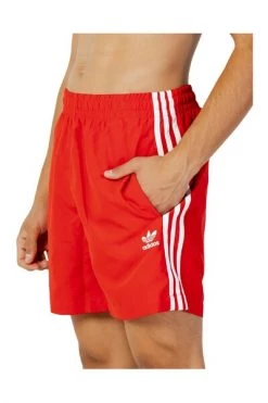 Badmode Adidas Red Men Swimwear Red