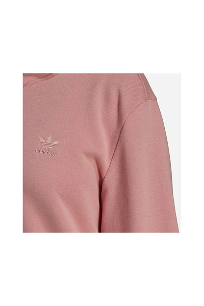 Adidas Hoodies & Sweatvesten Women Sweatshirt Regular Cropped Sweater He6923 Pink 3 Adidas Hoodies & Sweatvesten Women Sweatshirt Regular Cropped Sweater He6923 Pink