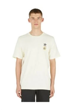Adidas Shirts Graphic Print T-Shirt Beige -Adidas Verkoopwinkel 40833192758a04ed18280c337380f2f5