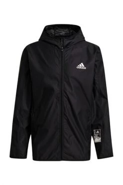 Adidas Zomerjassen Zipped Hooded Jacket Black