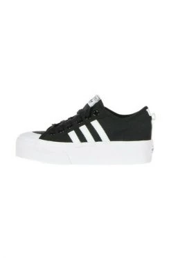 Adidas Low Sneakers Nizza Platform W Black -Adidas Verkoopwinkel 427c95dfb5ab9e58a3f1fe17a5b73bd2