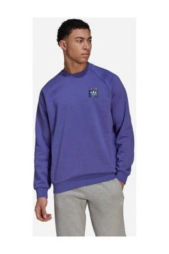 Adidas Hoodies & Sweatvesten Sweatshirts Blue -Adidas Verkoopwinkel 4692d649782f2fc96a54a22e1d446ef1