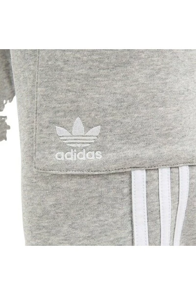 Adidas Sweatpants 3-stripes Pants Gray 4 Adidas Sweatpants 3-stripes Pants Gray - Afbeelding 2