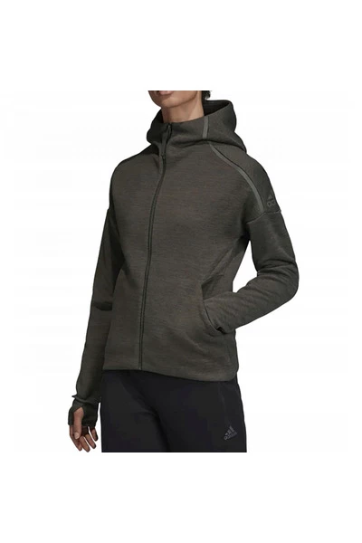 Adidas Hoodies & Sweatvesten Bluza EA0342 Green 6 Adidas Hoodies & Sweatvesten Bluza EA0342 Green - Afbeelding 4