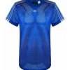 Adidas Sportshirts Mesh Blubir Bleazu T-Shirt Blue -Adidas Verkoopwinkel 49cc96d8960a84bf472b624febd50d6f