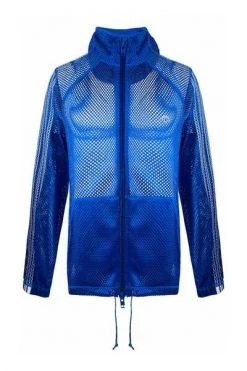 Adidas Sportshirts Track Top Alexander Wang Mesh Blubir Bleazu Blue