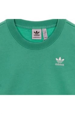 Adidas Hoodies & Sweatvesten Short Lightweight Crewneck Sweatshirt Green -Adidas Verkoopwinkel 4d81bb29ed288c2090a7a052140fe7ec