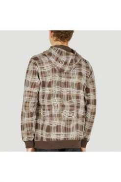 Adidas Hoodies & Sweatvesten AOP Hooded Sweatshirt Brown