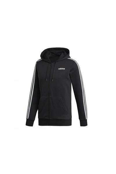 Adidas Hoodies & Sweatvesten Iconic Zipped Eco Friendly Sweatshirt Black 4 Adidas Hoodies & Sweatvesten Iconic Zipped Eco Friendly Sweatshirt Black - Afbeelding 2