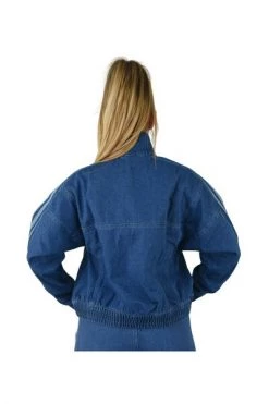 Adidas Hoodies & Sweatvesten Jeans Sweatshirt Model Jacket With Mini Zipper And Side Bands Blue -Adidas Verkoopwinkel 5294fcc32c29e6bf5d8638739ff7ced5