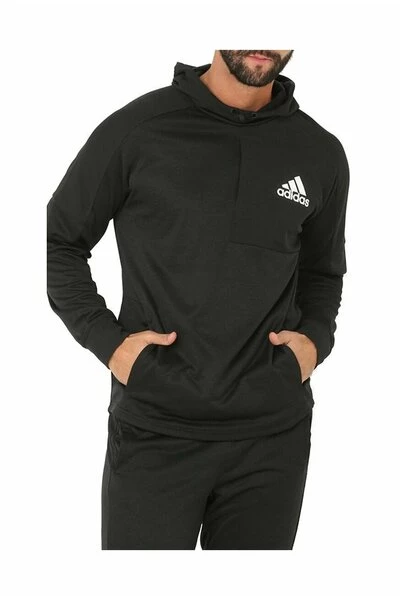Adidas Hoodies & Sweatvesten Bluza DS9339 Black 3 Adidas Hoodies & Sweatvesten Bluza DS9339 Black