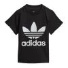 Adidas T-shirts Trefoil Tee Black -Adidas Verkoopwinkel 54f783349970d7f35b24bc403a3aa646