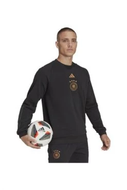 Adidas Hoodies & Sweatvesten Duitsland Cotton Crewneck Senior 2022-2023 Gray