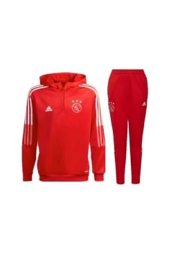 Adidas Trainingspakken Ajax Hooded 1/4 Zip Tracksuit Red -Adidas Verkoopwinkel 5bcdb2c1e52709e3f963707aa96d575f