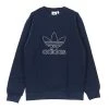 Adidas Hoodies & Sweatvesten Outline Crew Crew Sweatshirt Blue -Adidas Verkoopwinkel 5d20f9dbc4a367e20a4612e7a2bcb356