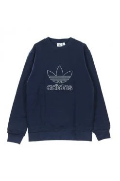 Adidas Hoodies & Sweatvesten Outline Crew Crew Sweatshirt Blue