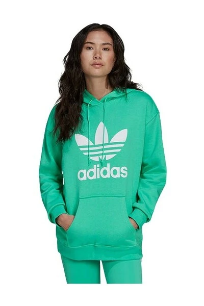 Adidas Hoodies & Sweatvesten Women Sweatshirt TRF Hoodie He6954 Green 4 Adidas Hoodies & Sweatvesten Women Sweatshirt TRF Hoodie He6954 Green - Afbeelding 2