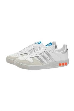 Sneakers Adidas Grand Slam White Amp; Silver White -Adidas Verkoopwinkel 5dfa549345ed4a28cc7c473af024ed74