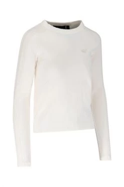 Adidas T-shirts Long Sleeve Tops Beige