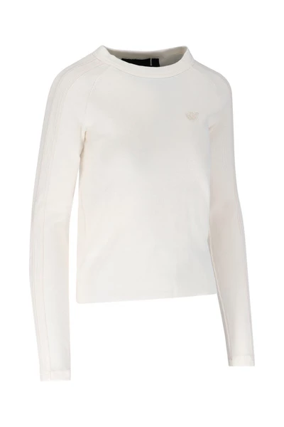 Adidas T-shirts Long Sleeve Tops Beige 3 Adidas T-shirts Long Sleeve Tops Beige